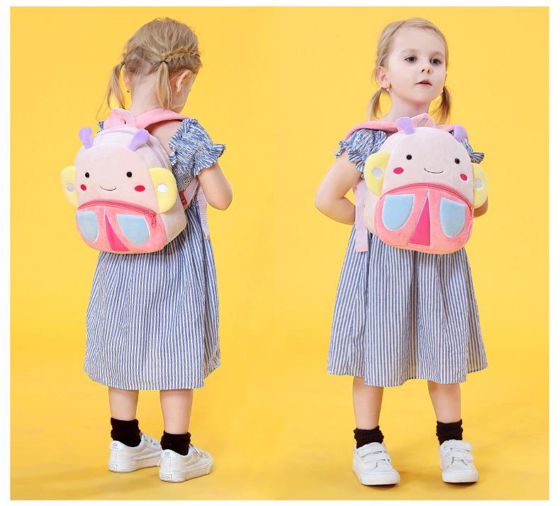 Mochila O Bolso Con Diseños De Animales Para Niños