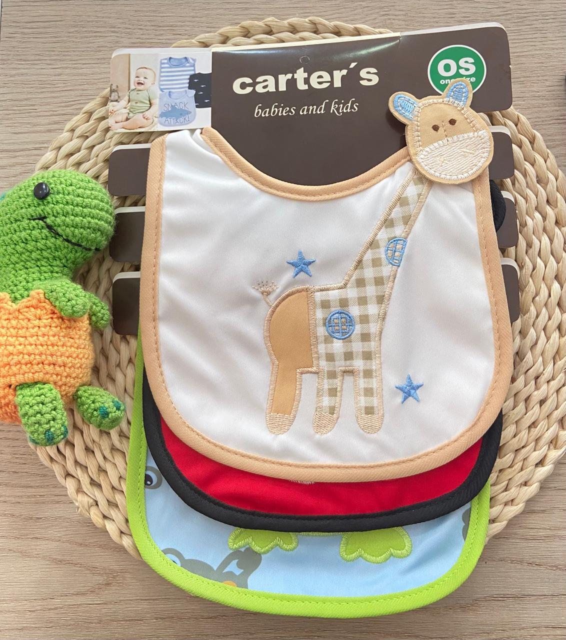 Set x 3 Baberos Para Bebé Niña Y Niño