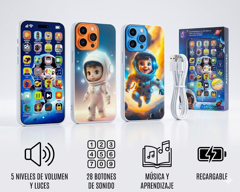 Telefono De Juguete Musical