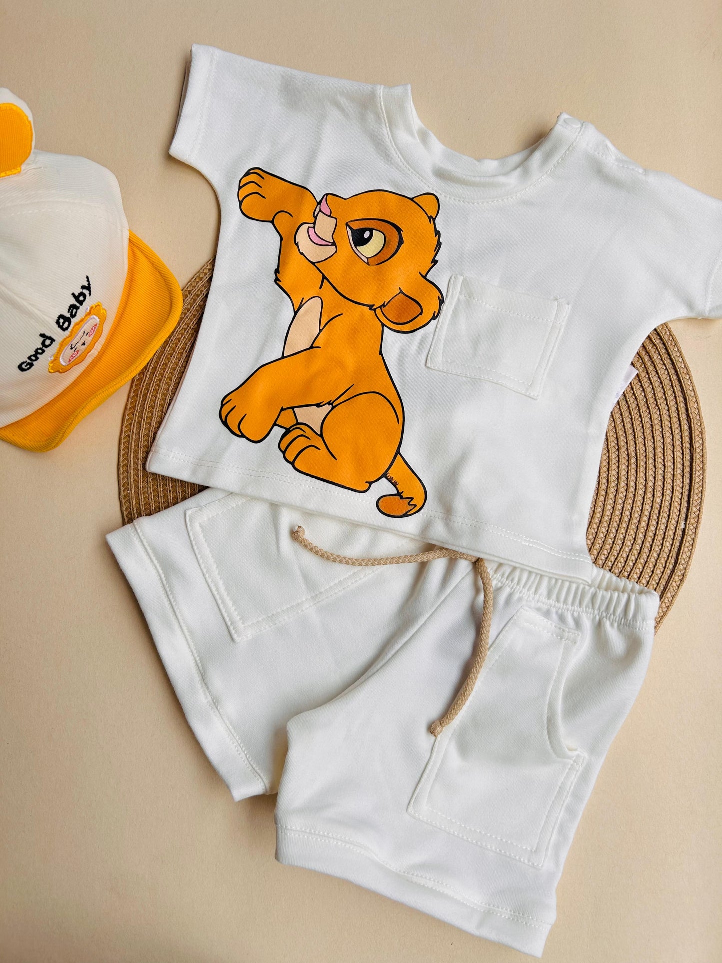 Conjunto León Beige