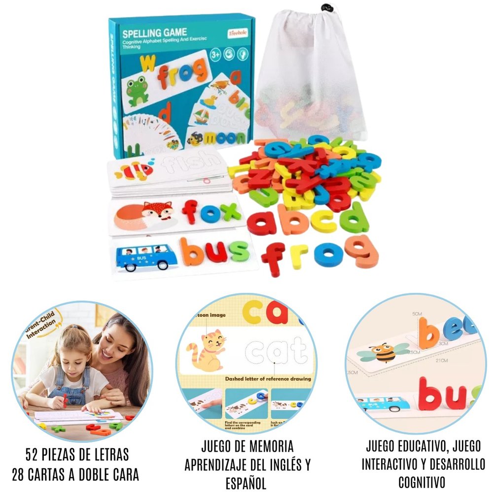 Juego Educativo, Interactivo y Desarrollo Cognitivo de Palabras