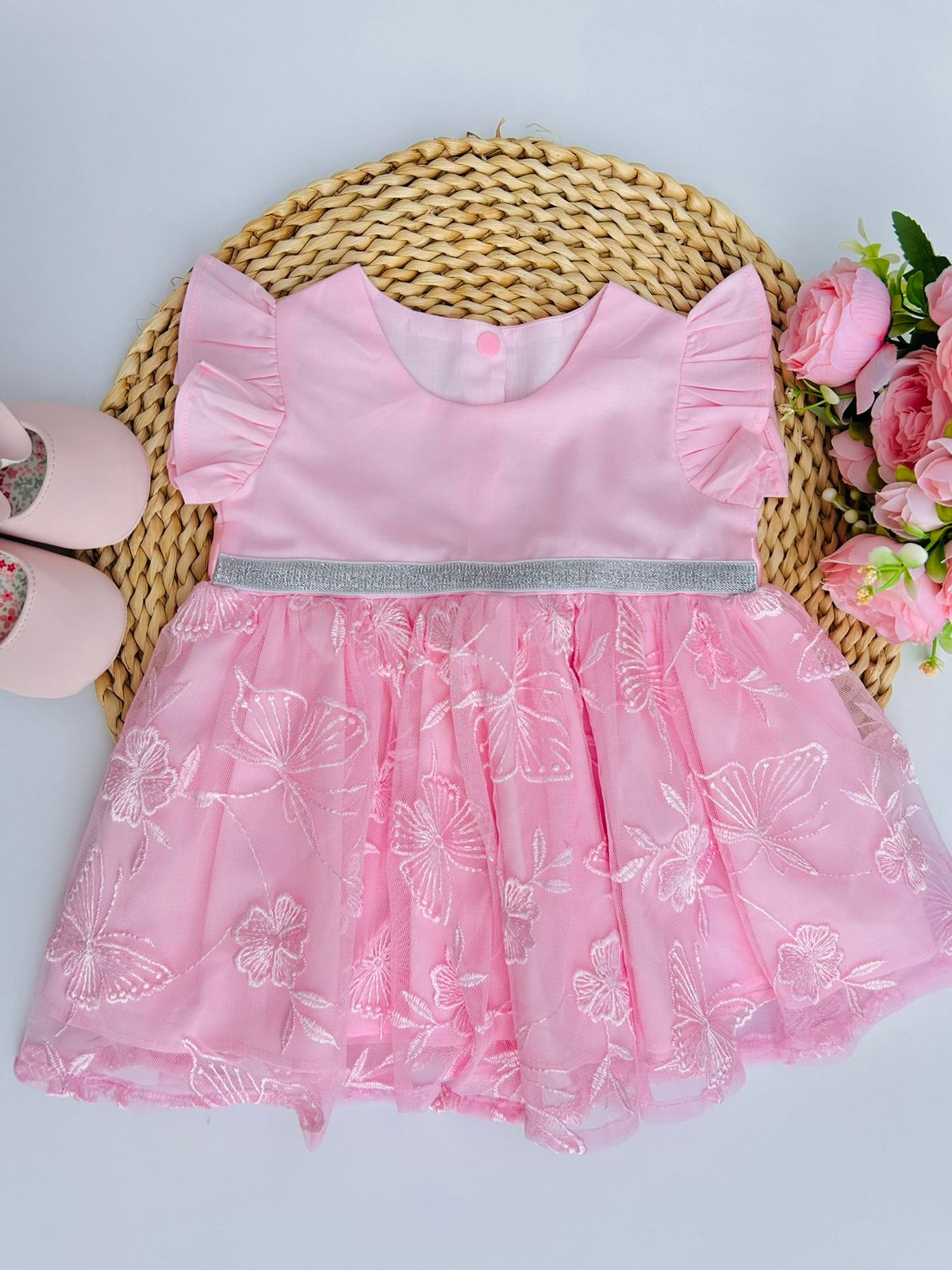 Vestido Mariposa con Cubre Pañal