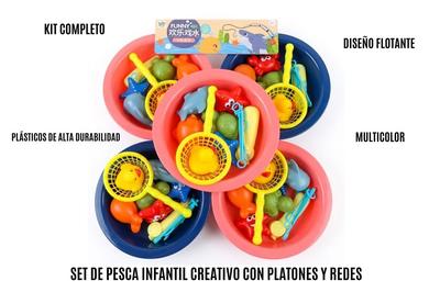 Juego De Baño Rosado y Celeste, Interactivo