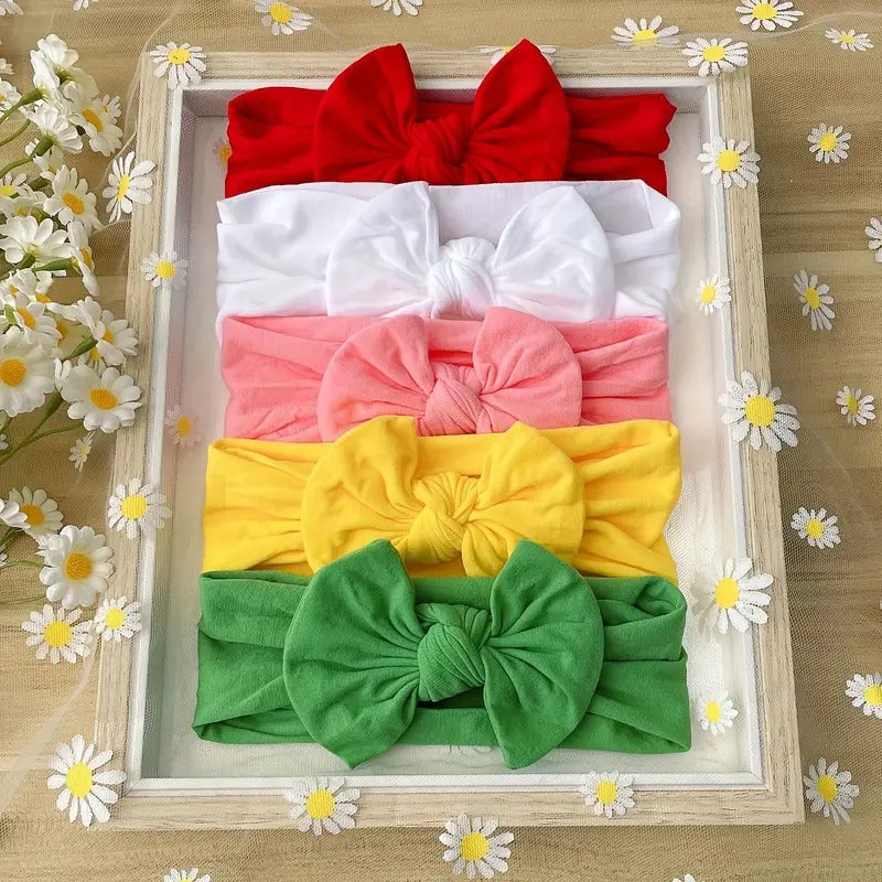 Diademas Suaves y Cómodas Pata Bebé Niña-Variedad Colores