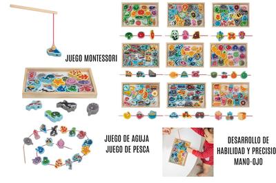 Juego de Pesca de Imán Para el Desarrollo del Bebé
