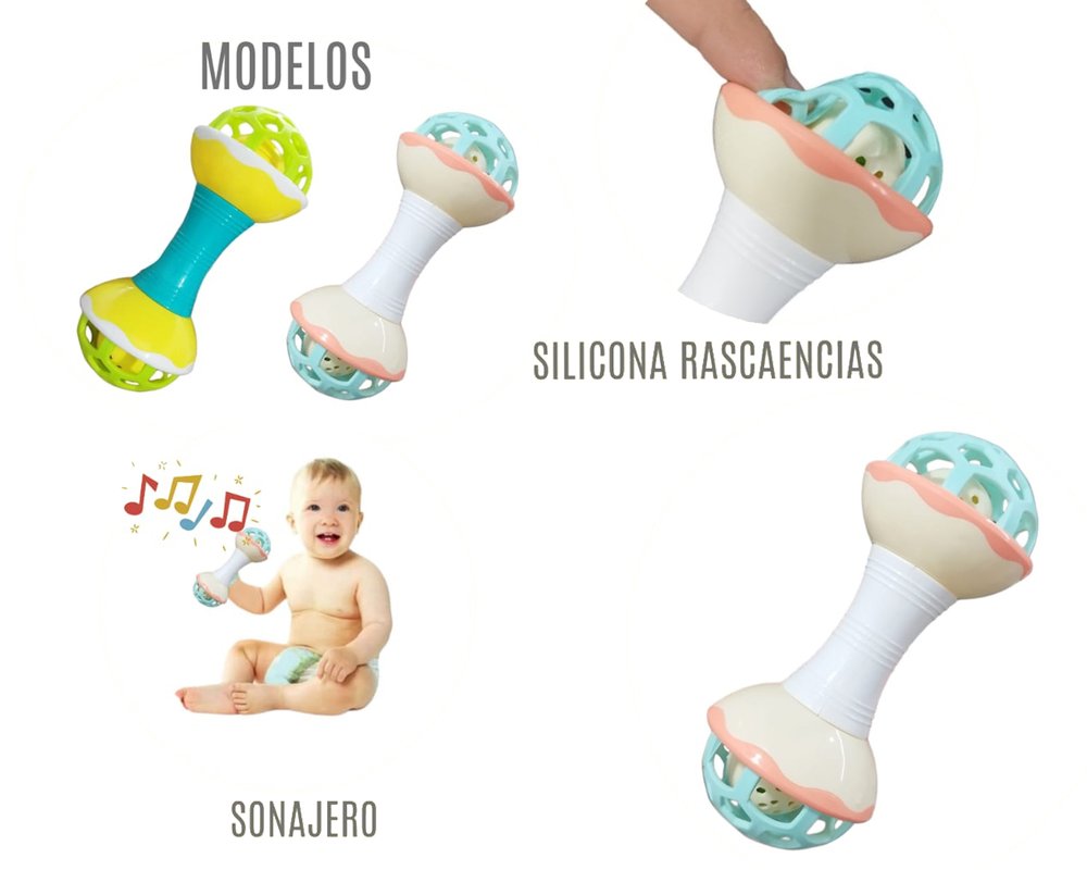 Sonajero-Rasca Encías Para Bebé
