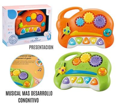 Juego Didáctico Musical y Desarrollo Cognitivo Para Bebé