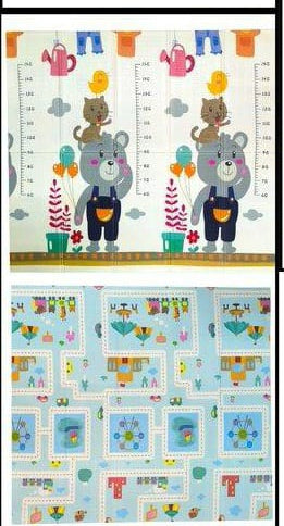 Tapete Plegable Extra Grande 180*200 para Gateo de Bebé