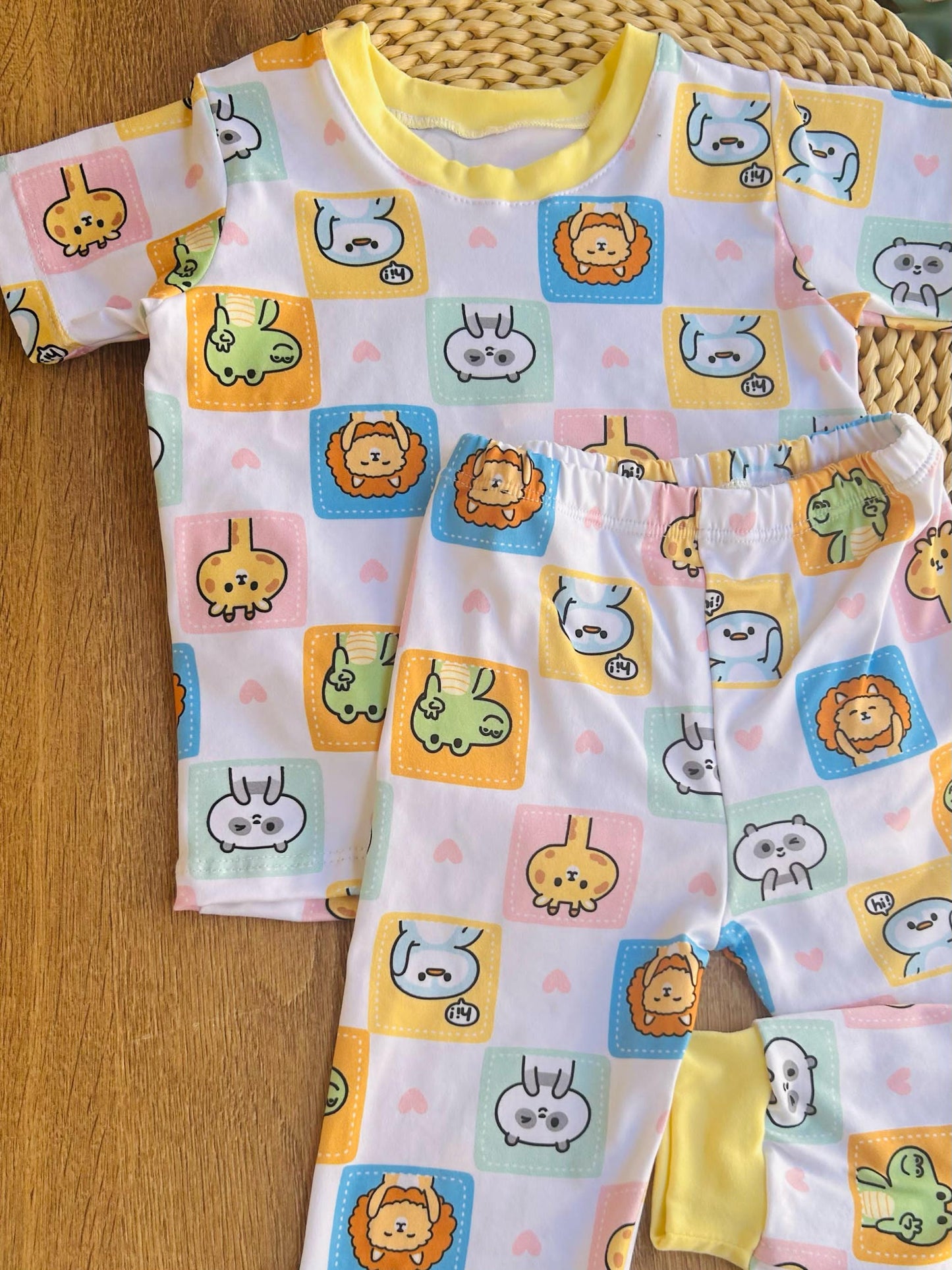 Pijama 2 Piezas Animales