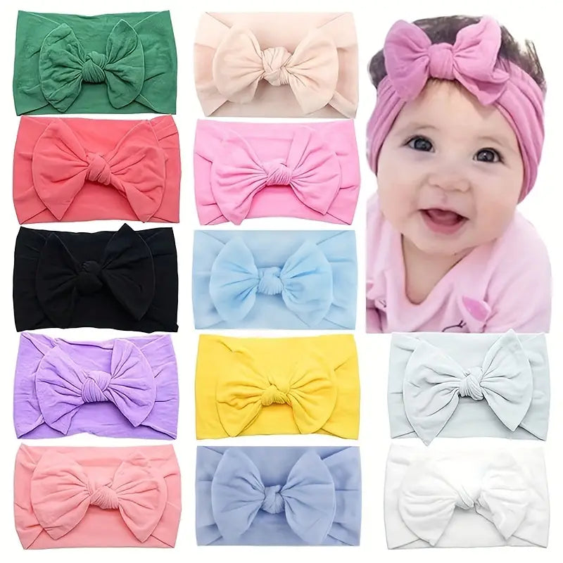 Diademas Suaves y Cómodas Pata Bebé Niña-Variedad Colores