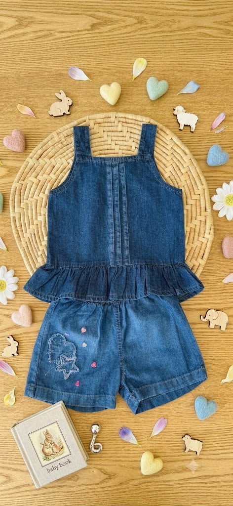 Conjunto 2 Piezas en Jeans Suave