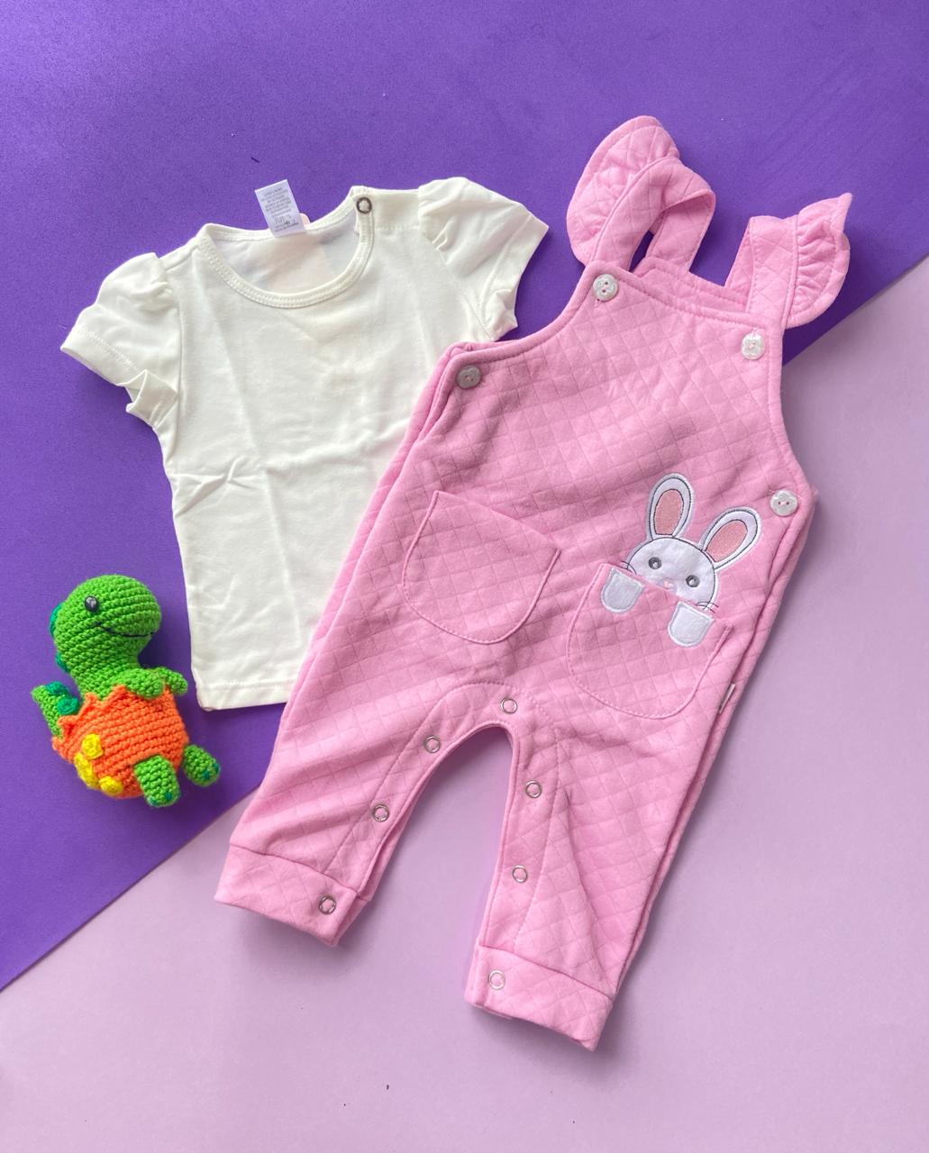 Braga Rosada de Conejo con Blanco