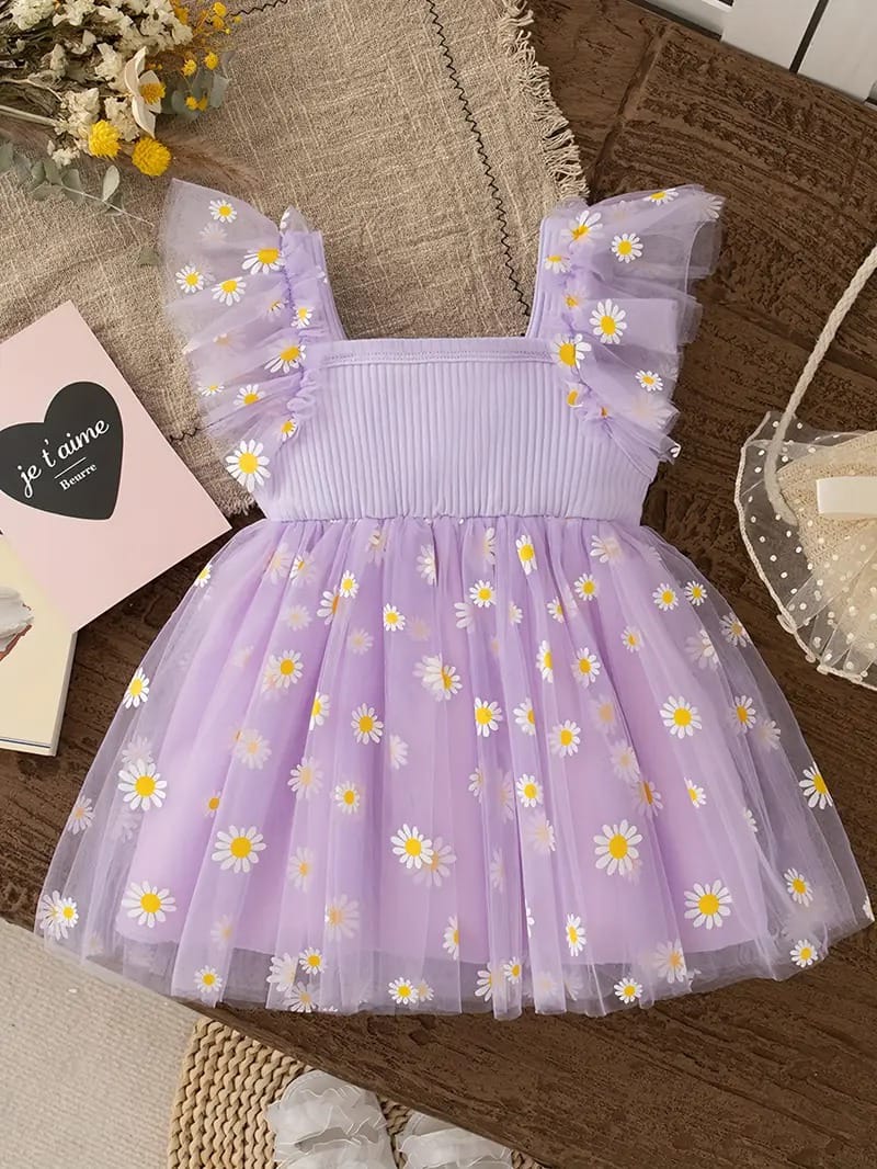 Vestido Margarita Lila