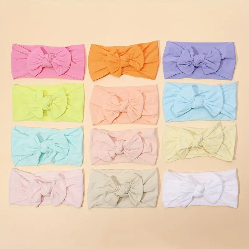Diademas Suaves y Cómodas Pata Bebé Niña-Variedad Colores
