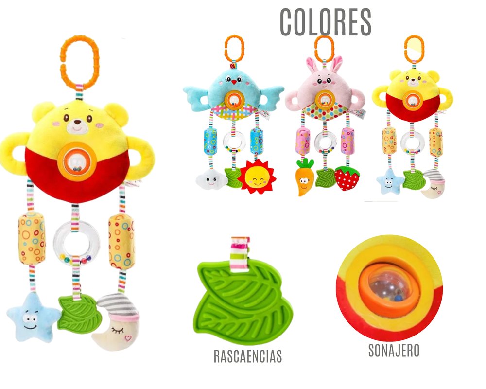 Sonajeros y Rascaencias para Colgar