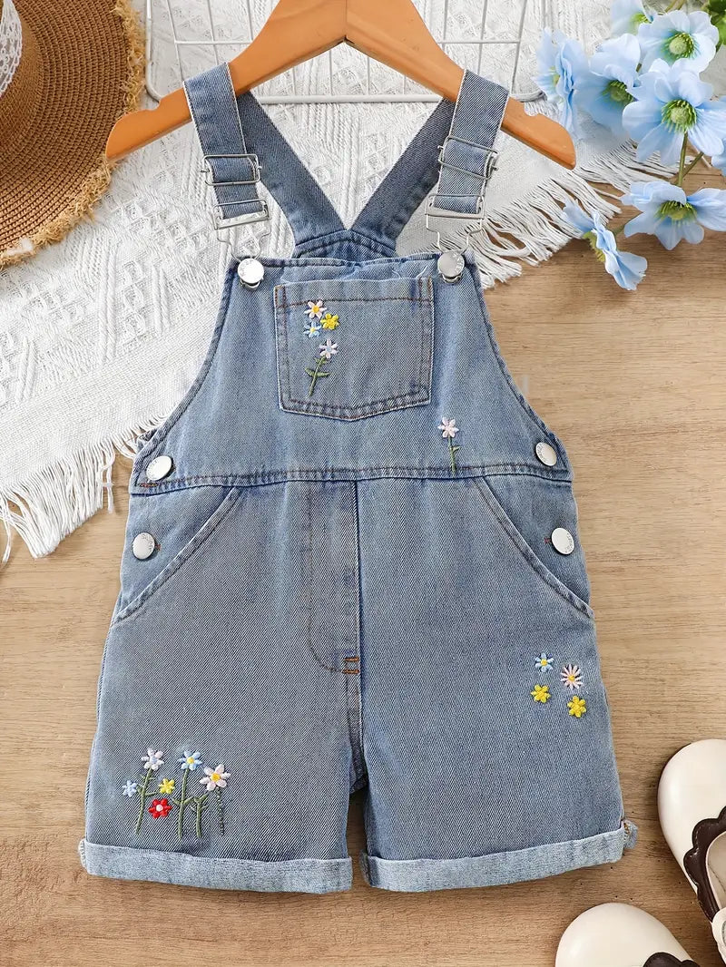 Braga en Jeans con Toques de Flores