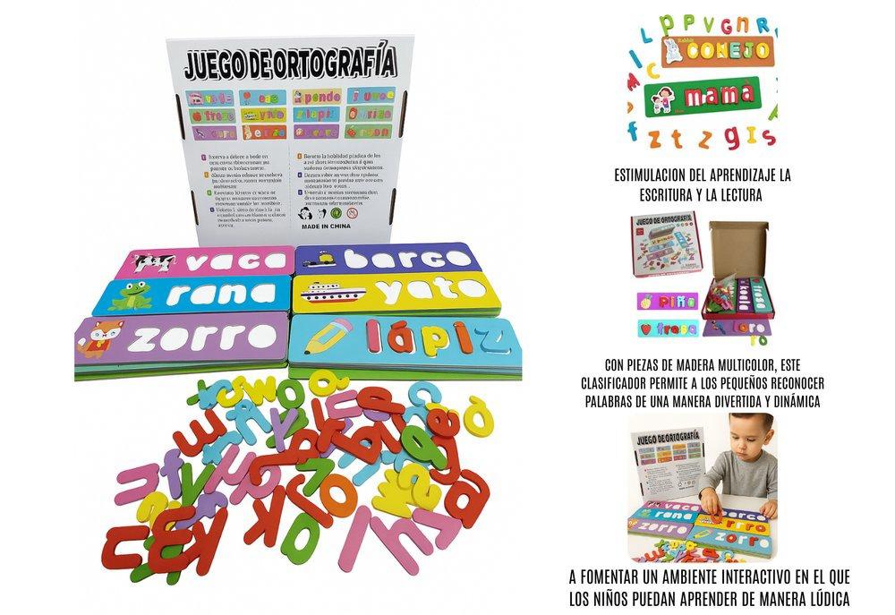 Juego De Letras Didáctico y Educativo Para Niños