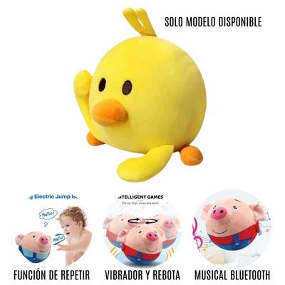 Pollito Vibrador, Musical y Repite Voz Para Bebé