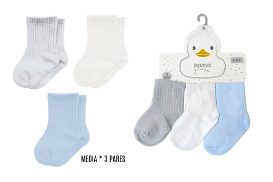 Setx3 Medias Para Bebé Niño