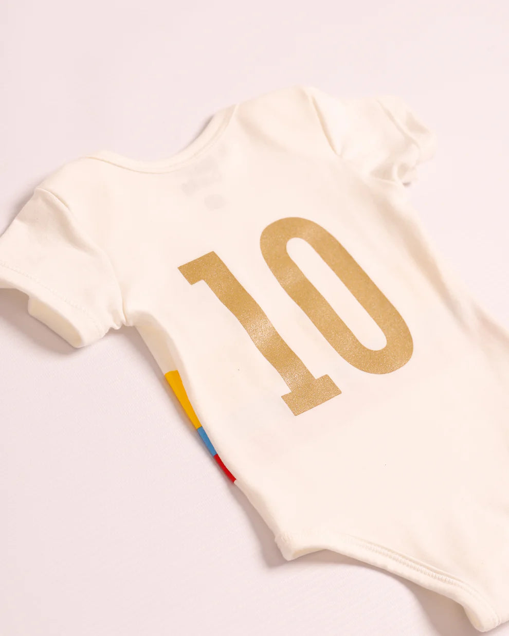 Mameluco o Body Beige De La Selección Colombia Para Bebé - Edición Especial