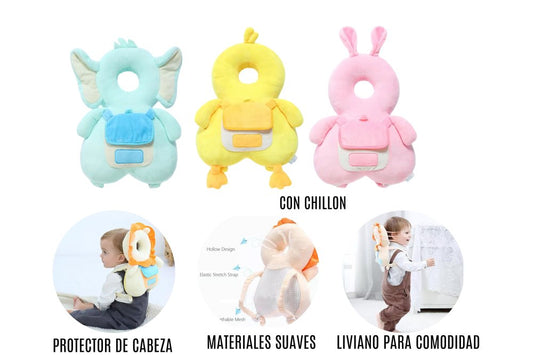 Almohada Protectora en los Primeros Pasos del Bebé