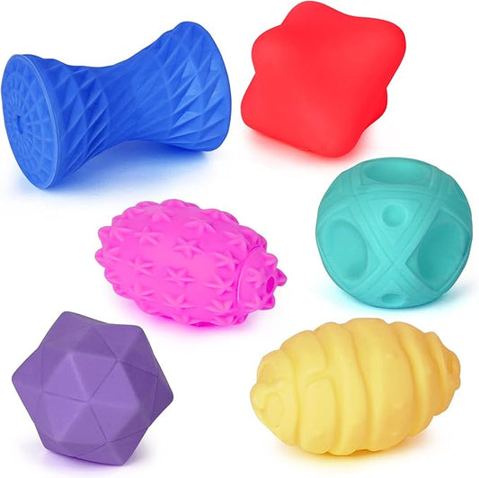 Juego de Chillones con texturas con Variedad de Colores