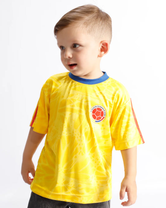 Camiseta De Colombia Niña o Niño