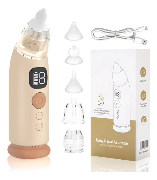 Aspirador Nasal Portátil Eléctrico Bebé Extractor De Mocos Limpiador
