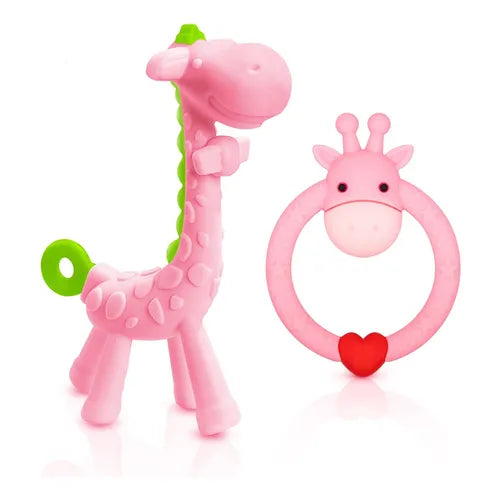 Set de Rasca Encías Jirafa  Para Bebé