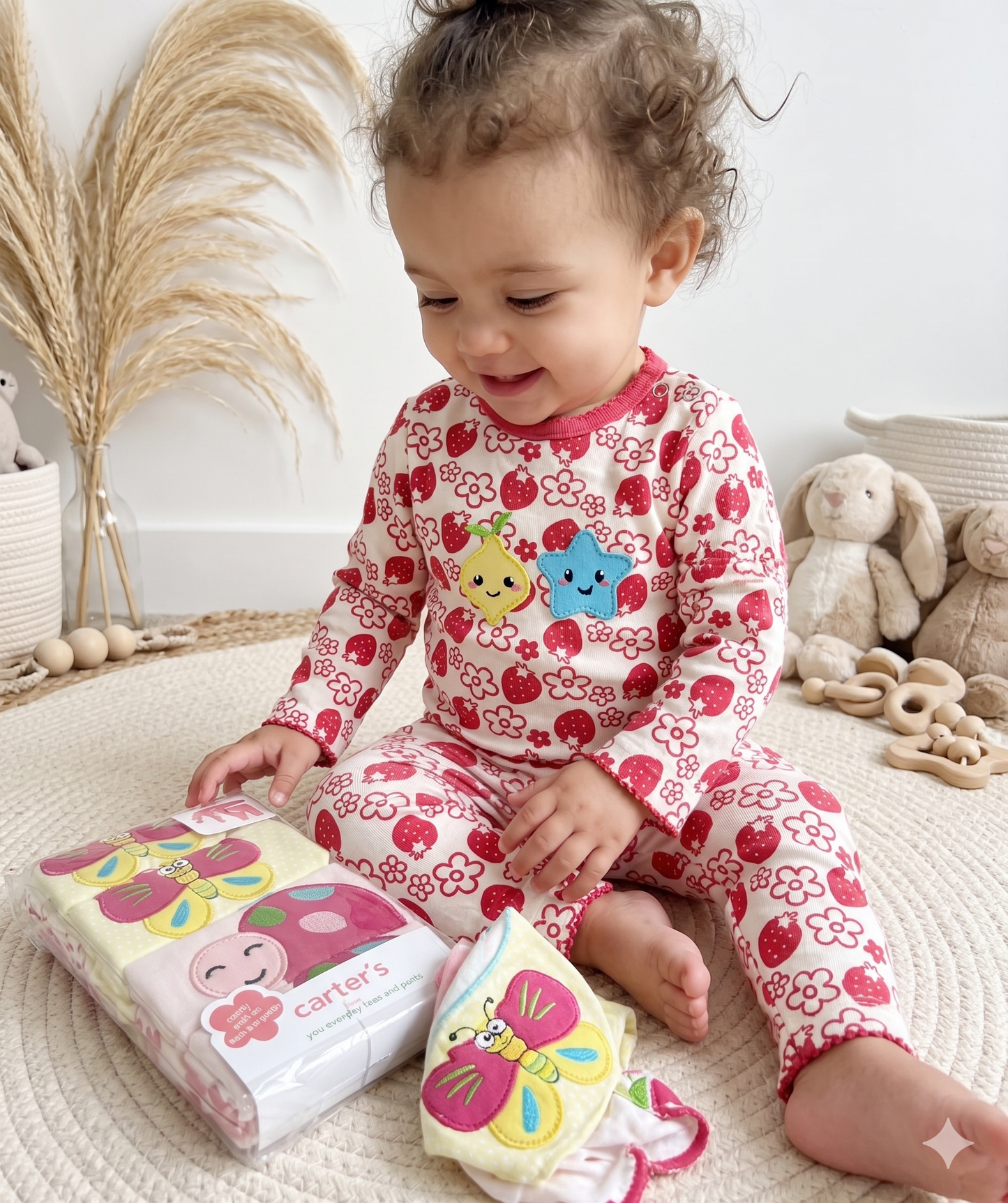 Conjunto Multiusos de 2 Piezas Para Bebé Niña-Variedad de Diseños