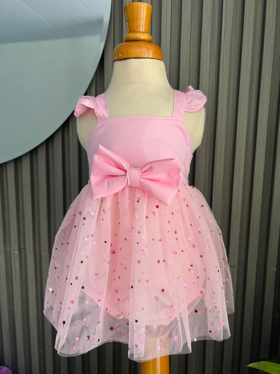 Vestido Lila y Rosa de Tutu con Diadema