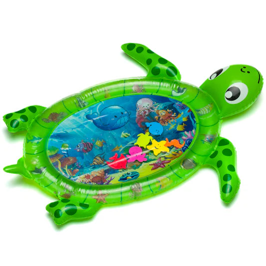 Tapete de Estimulación Tortuga Verde Para Bebé