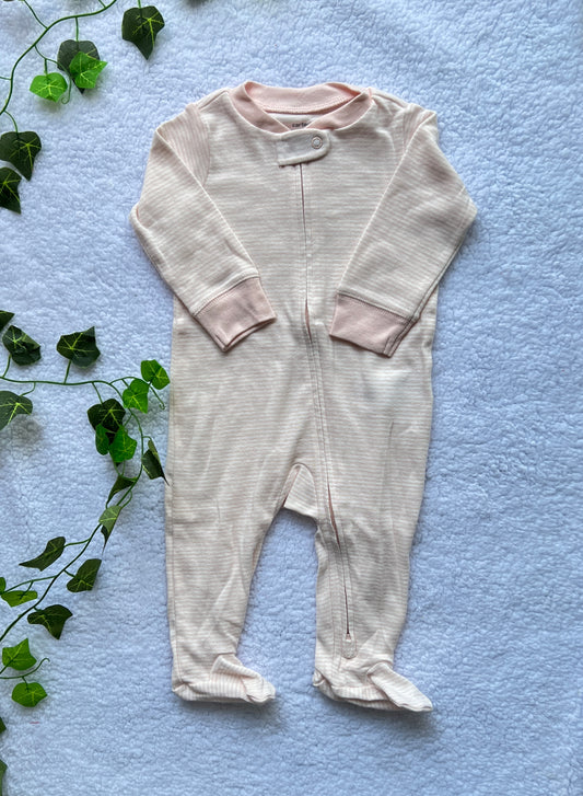 Pijama de Rayas Rosada Carter´s