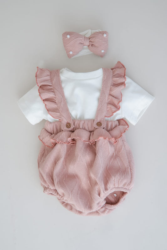 Asoleador Rosado  con diadema