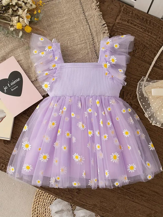 Vestido Margarita Lila