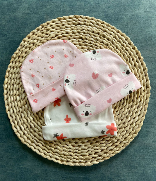 SetX3 Gorritos De 0 a 6 Meses Para Niña