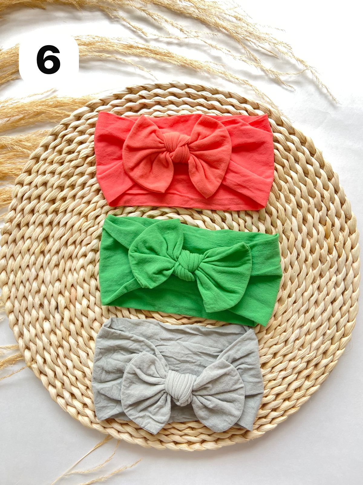 Diademas Suaves y Cómodas Set x3 Para Bebé  Niña-Variedad Colores