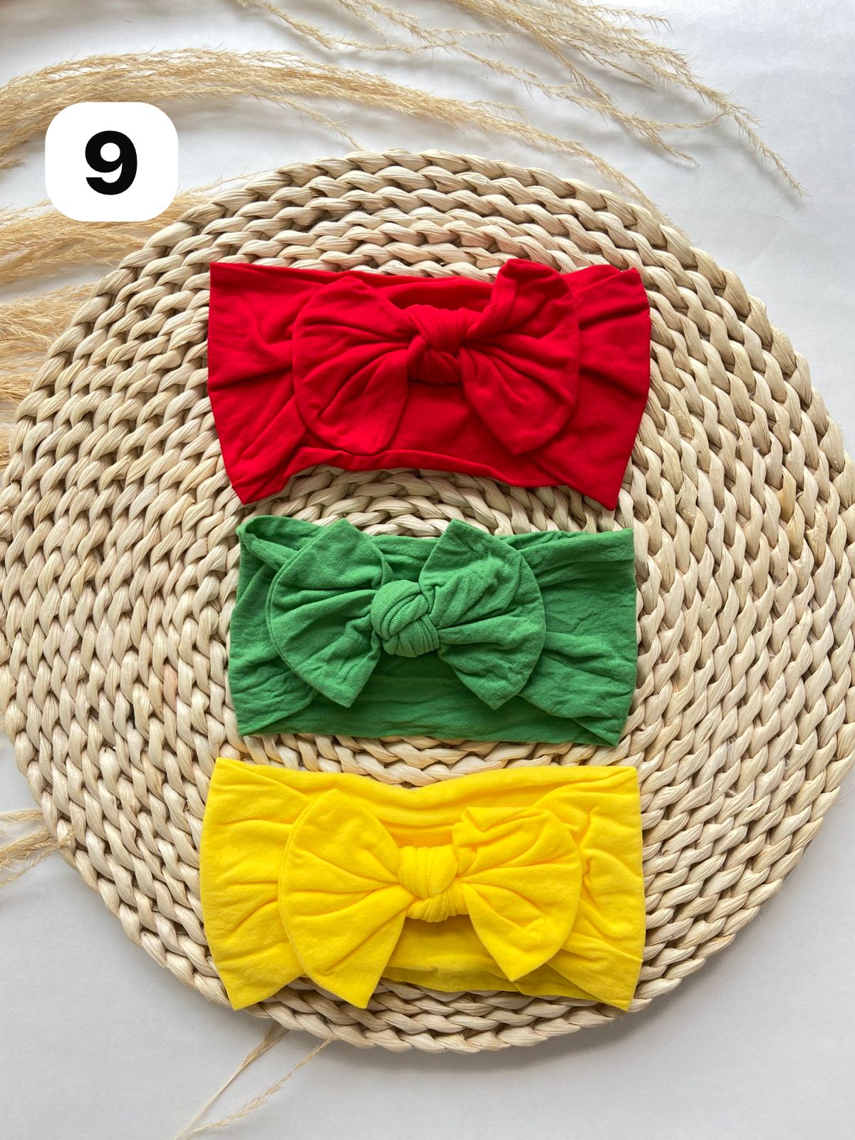 Diademas Suaves y Cómodas Set x3 Para Bebé  Niña-Variedad Colores