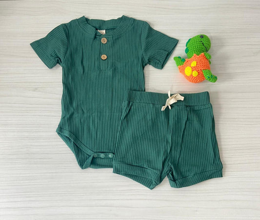 Conjunto Body con Short Verde