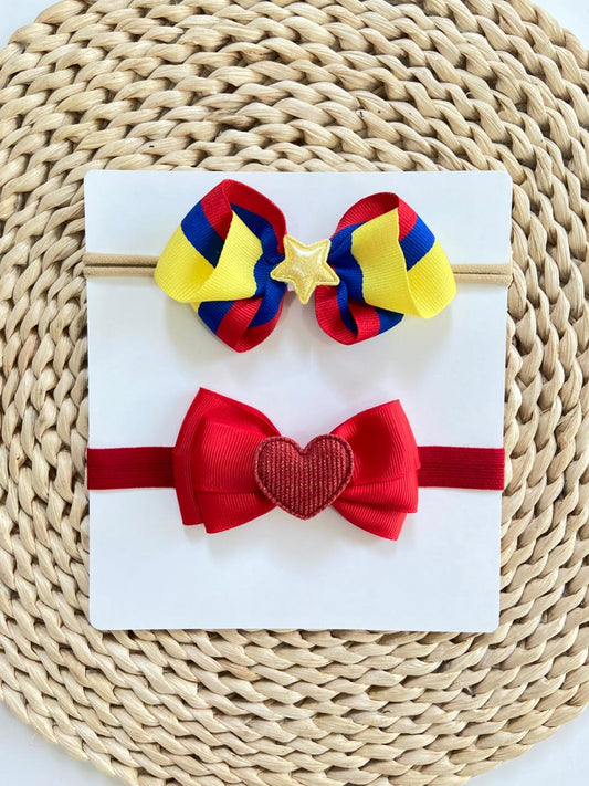 Set x 2 De Diademas De La Selección Colombia