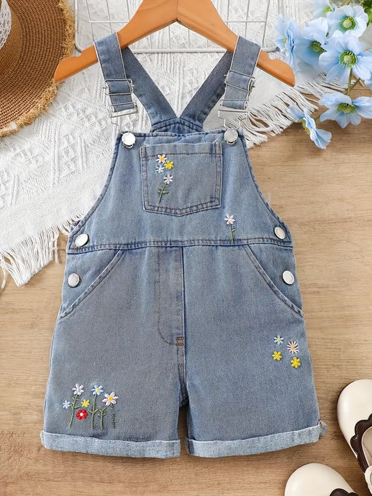 Braga en Jeans con Toques de Flores