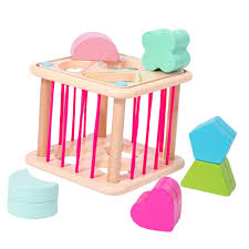 Cubo Montessori ,Juego y Habilidad Para Bebés